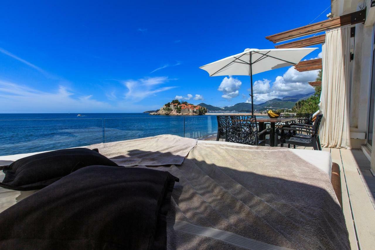 Apartments Sunset Beach Sveti Stefan Exterior photo