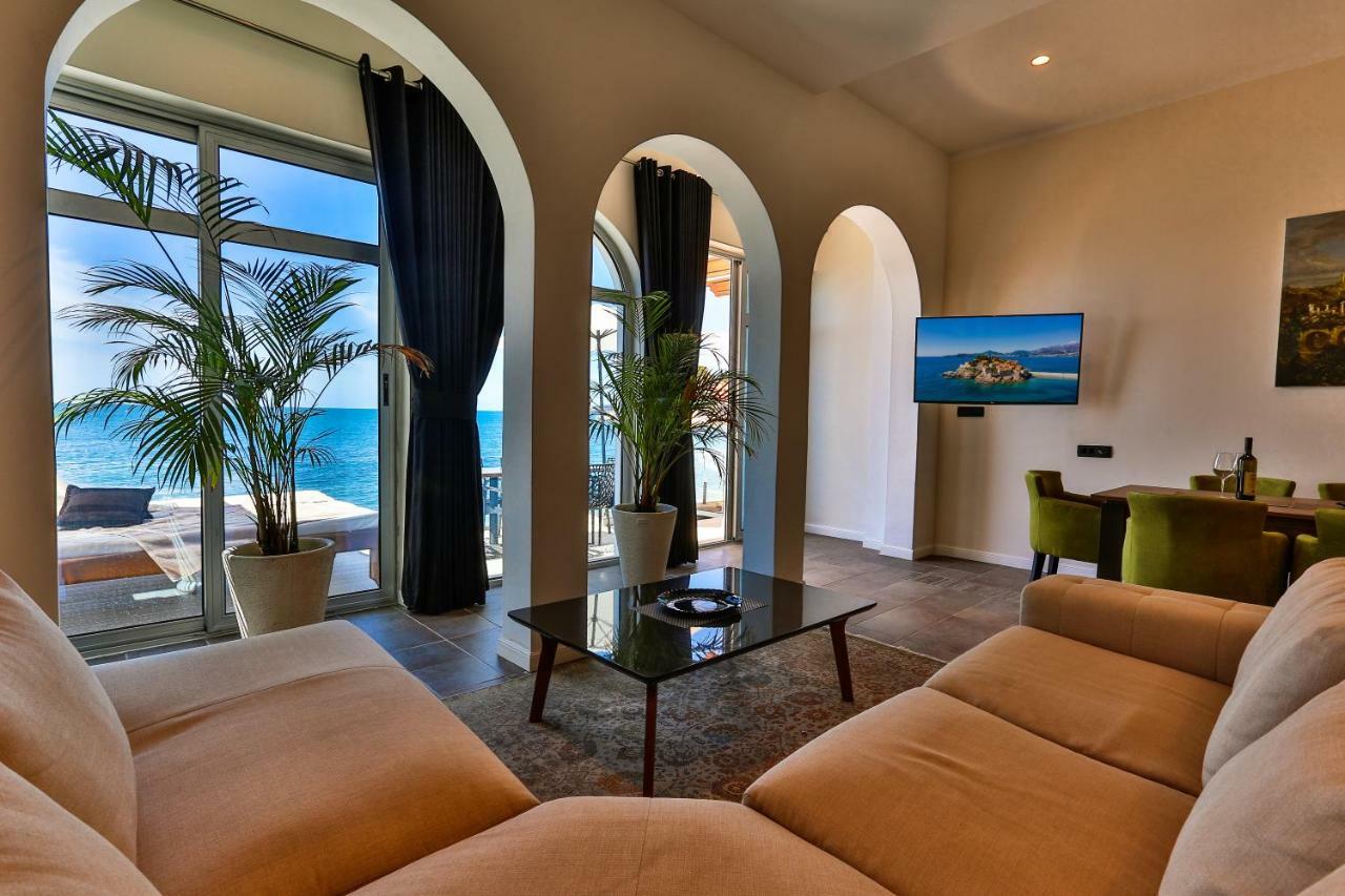 Apartments Sunset Beach Sveti Stefan Exterior photo