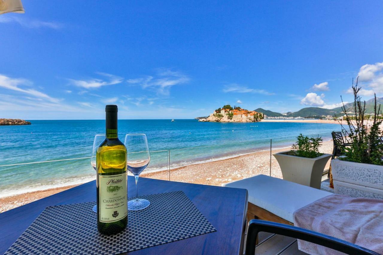 Apartments Sunset Beach Sveti Stefan Exterior photo