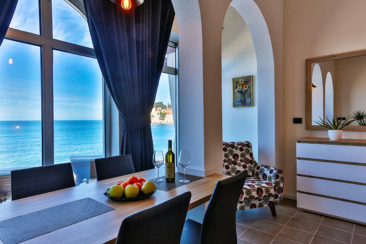 Apartments Sunset Beach Sveti Stefan Exterior photo